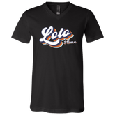 Lolo I Love U Unisex Jersey V-Neck T-Shirt